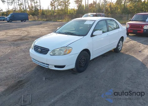 2005 Toyota Corolla Le z USA, uszkodzony, nr VIN 2T1BR32E25C327280